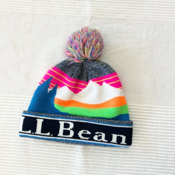 Kids' L.L.Bean Pom Hat - Picture 3 of 7